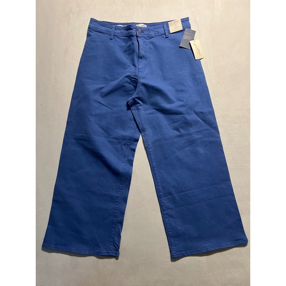 Universal Thread Sailor Wide Leg Pants Blue High Rise Size 16 NWT